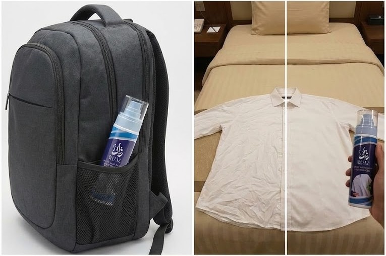 قبل وبعد رذاذ